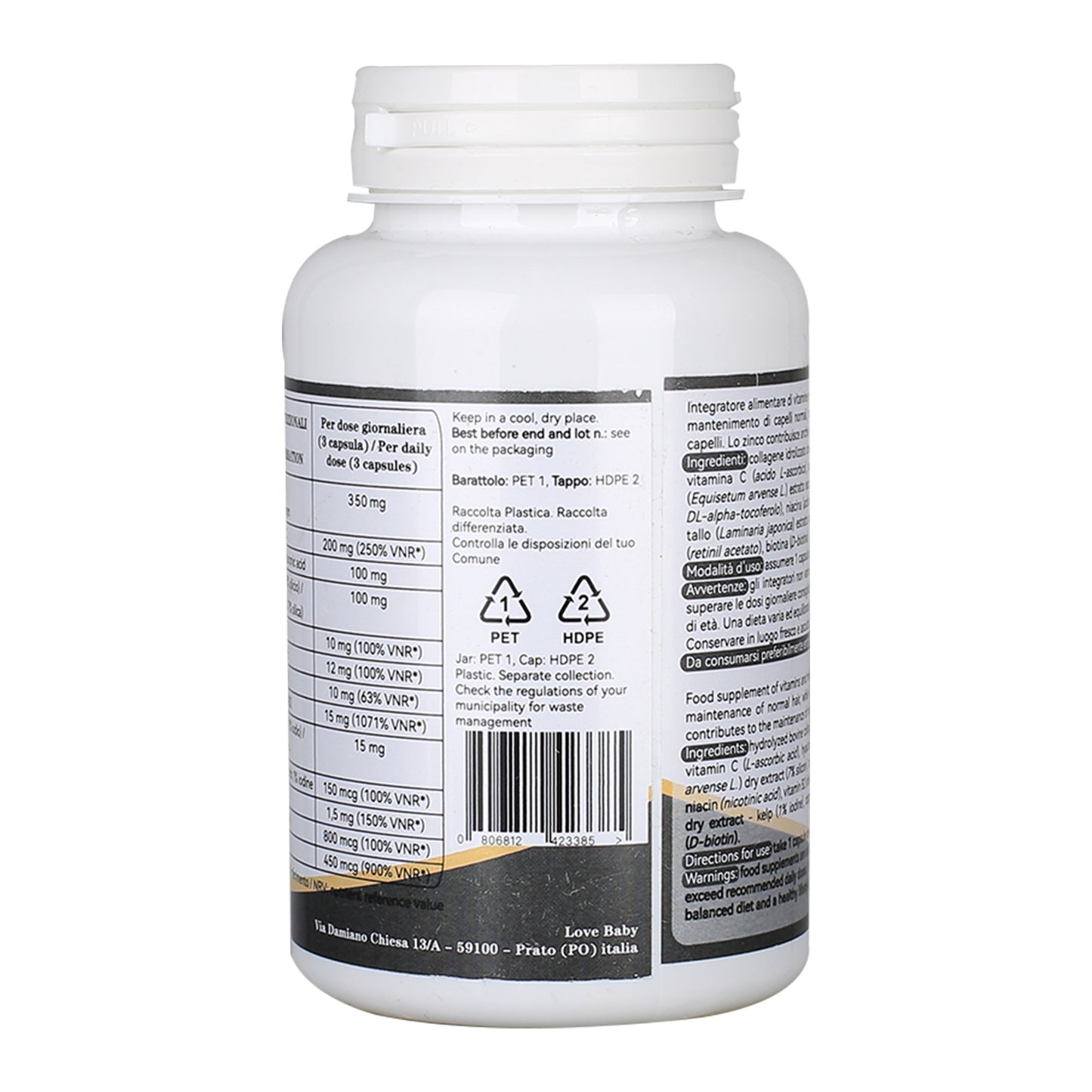 FIORIFE unghe capelli 90 capsule