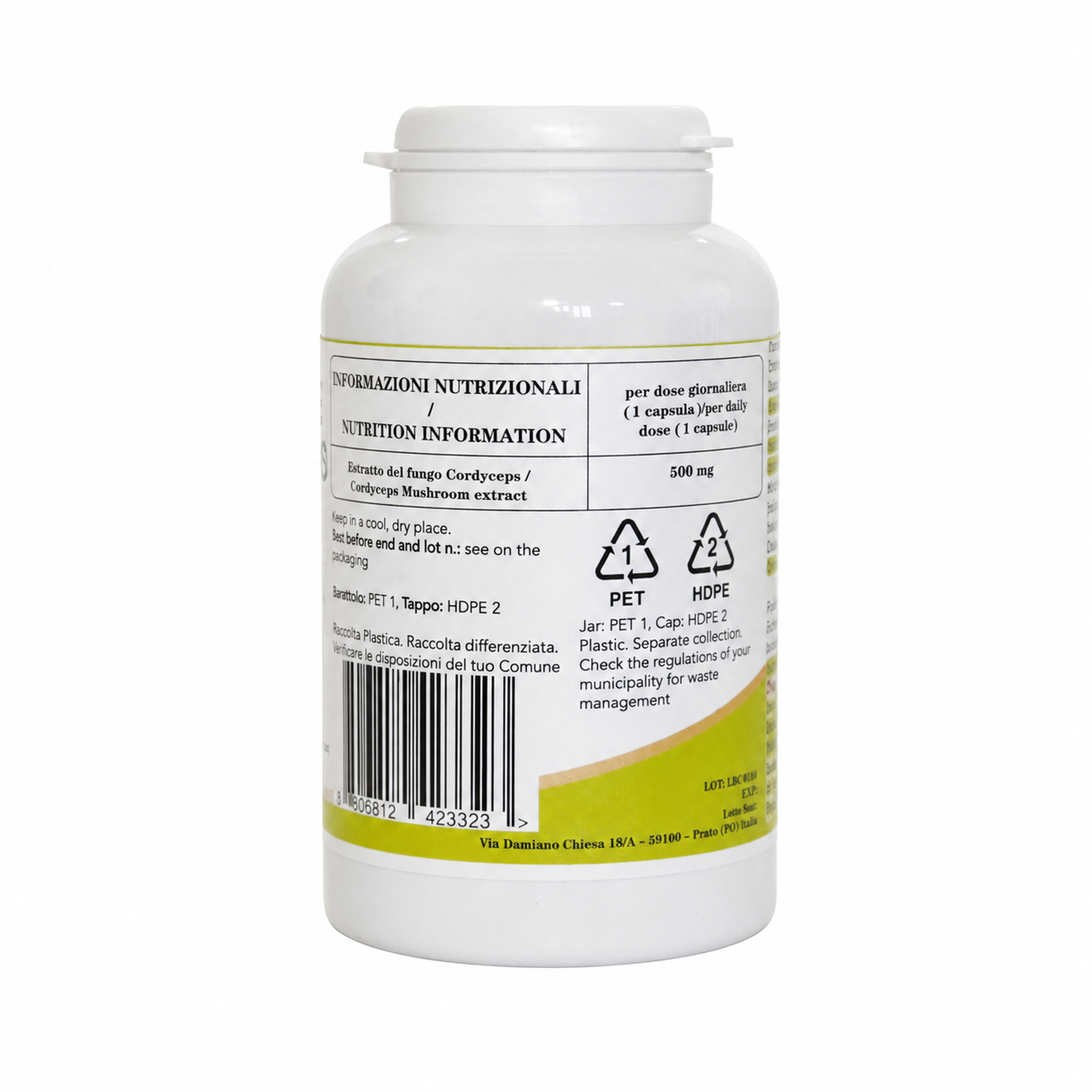 fiorife cordyceps 60capsule