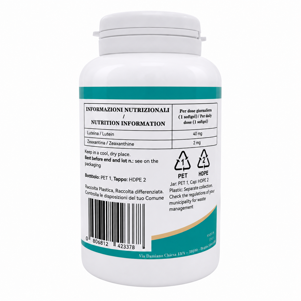 fiorife luteina forte 60softgel