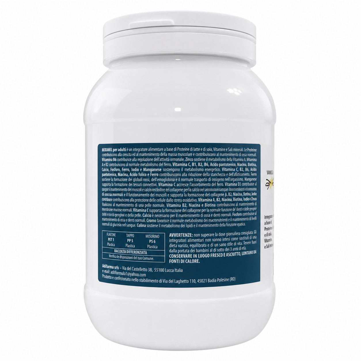 lonvita mixamil proteine per adulti 800g