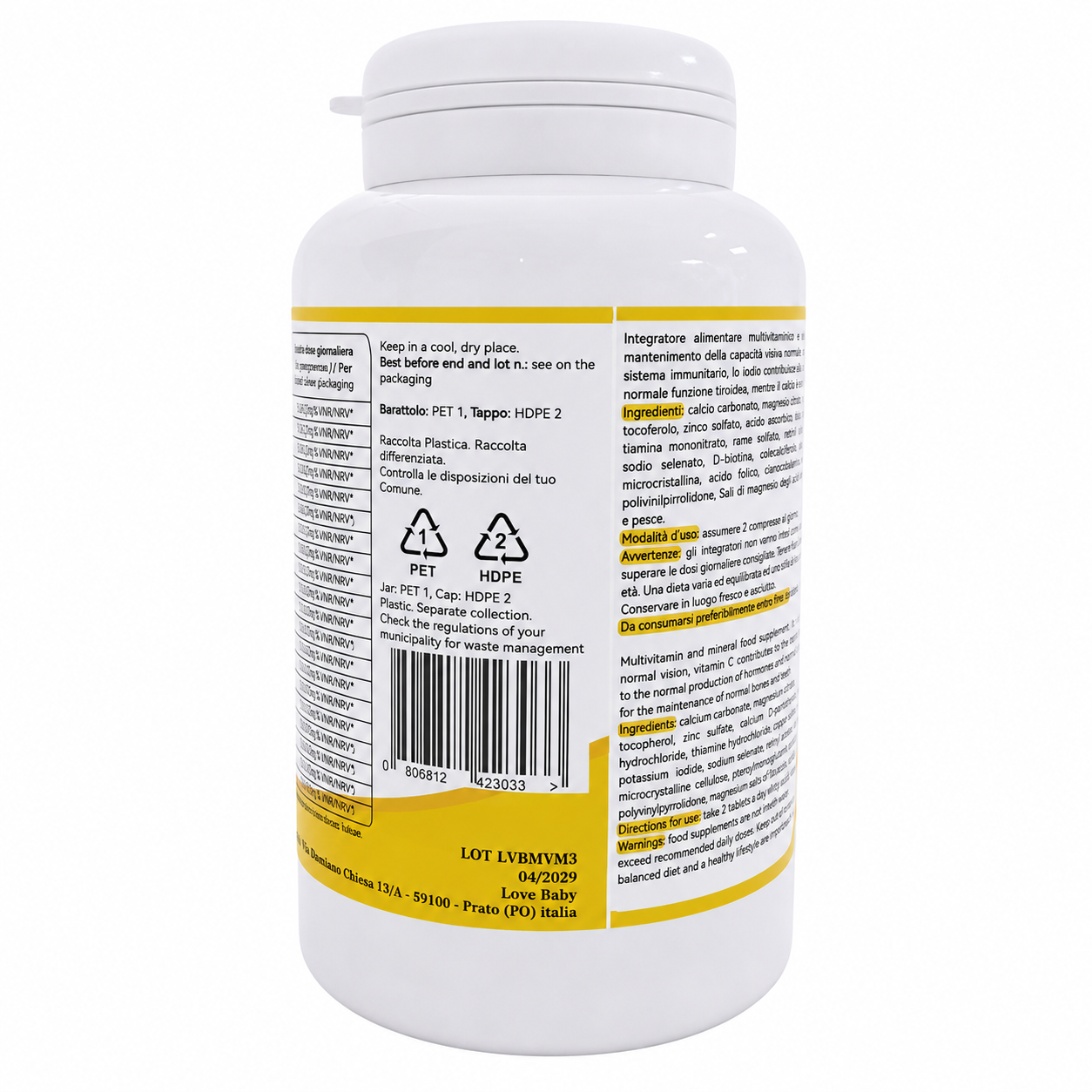 fiorife vitamine minerali 90compresse