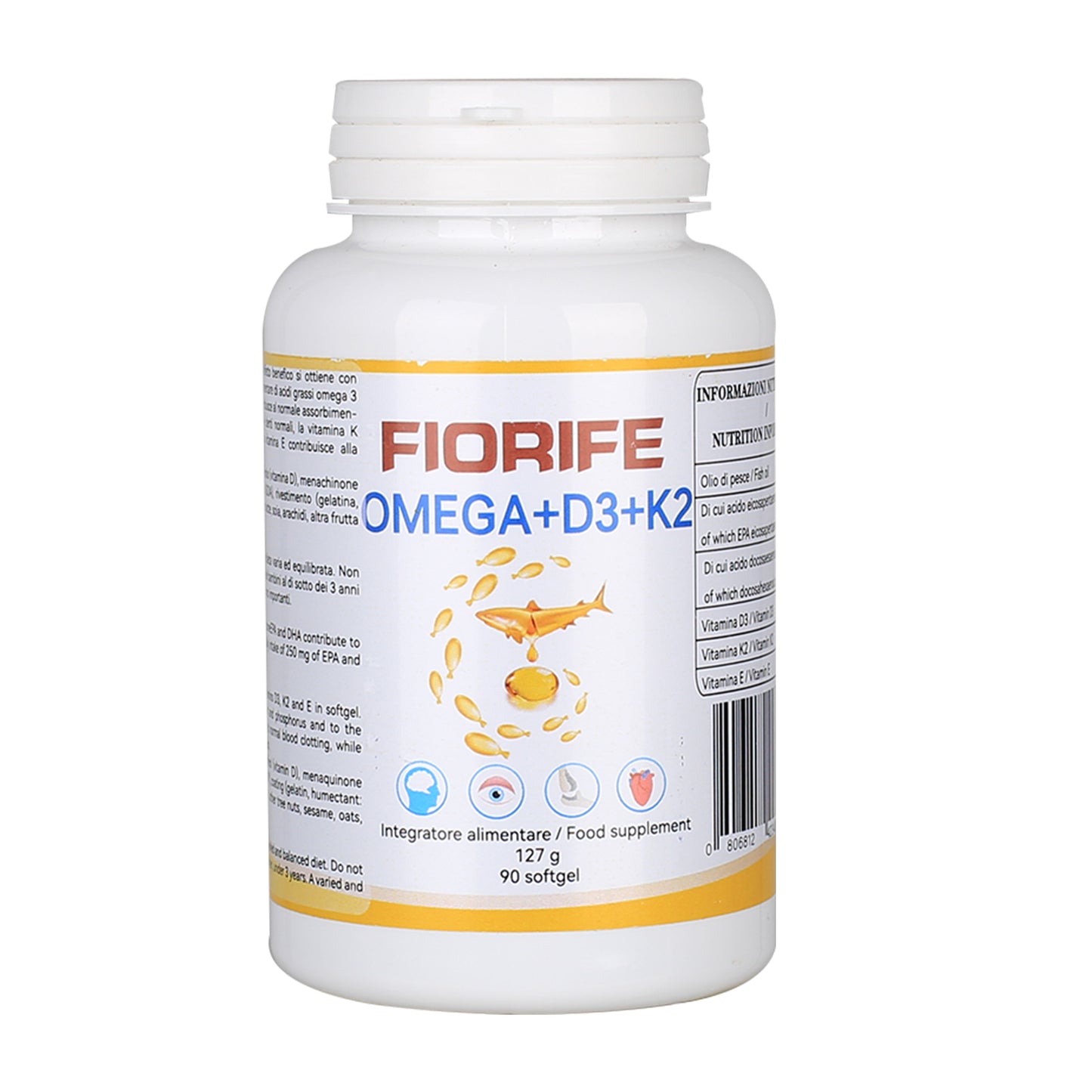 fiorife omega+D3+K2 90 softgel