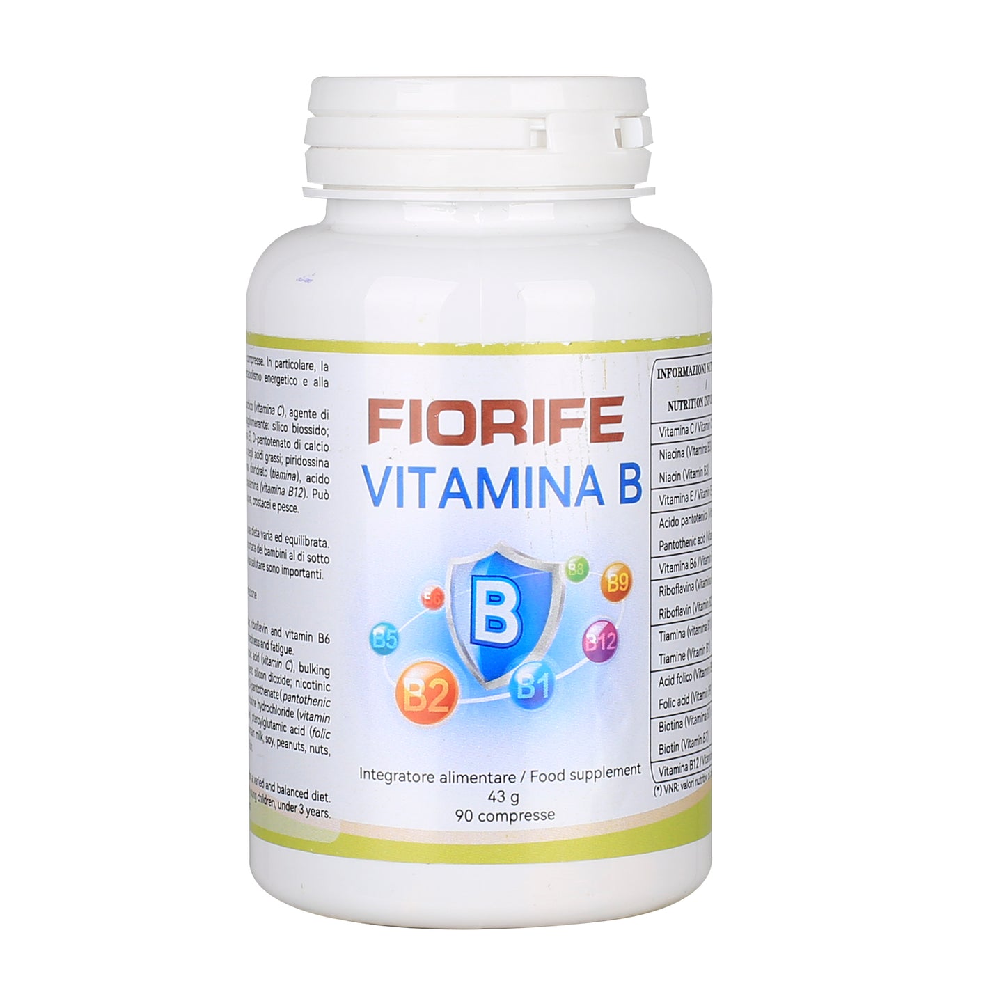 fiorife vitamina B-complex 90compresse