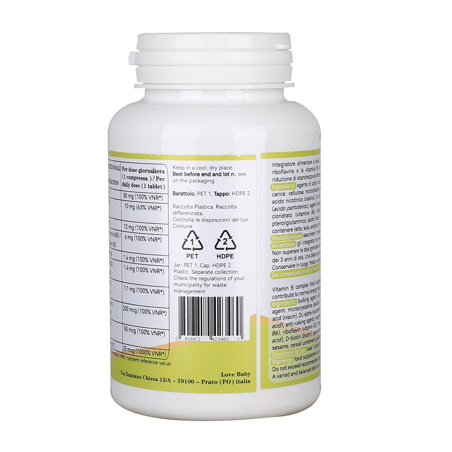 fiorife vitamina B-complex 90compresse